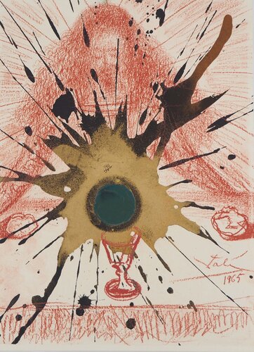 La dernière Cène, Lithographie signée von Salvador Dalí, Druck kaufen auf Singulart