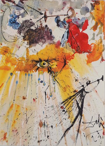 La vue retrouvée Lithographie signée di Salvador Dalí, Stampa in vendita su Singulart