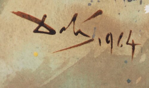 Biblia Sacra : En Egypte di Salvador Dalí, Stampa in vendita su Singulart