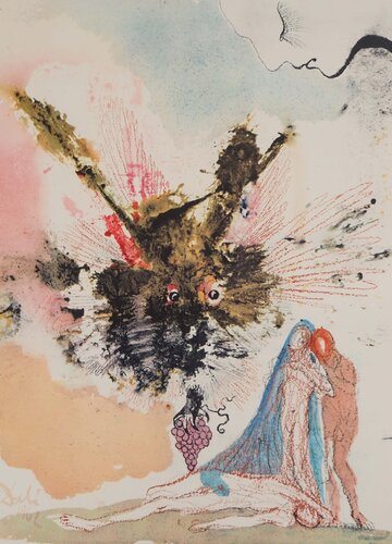 Biblia Sacra : Noé plante la première vigne par Salvador Dalí, Édition en vente sur Singulart
