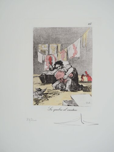 La potence di Salvador Dalí, Stampa in vendita su Singulart