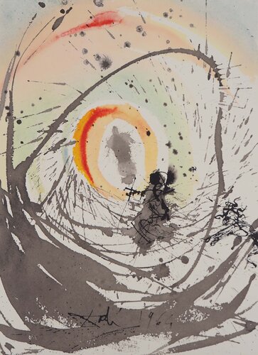 Biblia Sacra : Femme vêtue de Soleil van Salvador Dalí, Afdruk te koop op Singulart