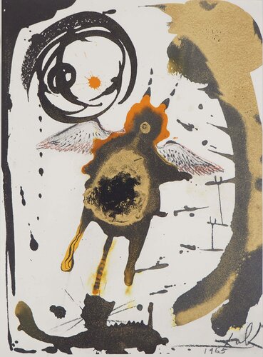 La Création des Oiseaux, Lithographie signée de Salvador Dalí, Impresión a la venta en Singulart