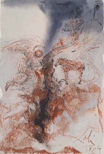 Biblia Sacra : Ange et Bélier par Salvador Dalí, Édition en vente sur Singulart