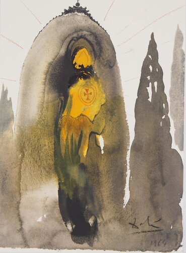Le Royaume de Dieu, Lithographie signée de Salvador Dalí, Impresión a la venta en Singulart