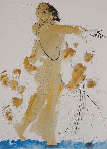 Biblia Sacra : Jésus marchant sur l'eau par Salvador Dalí, Édition en vente sur Singulart