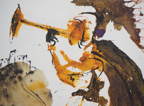 Biblia Sacra : Les Trompettes de Sion de Salvador Dalí, Impresión a la venta en Singulart