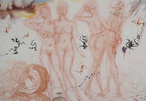 Biblia Sacra : Les Tentatrices par Salvador Dalí, Édition en vente sur Singulart