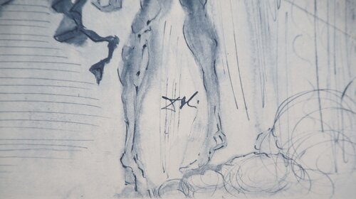 Paradis 12 : L'Eclat des corps glorieux par Salvador Dalí, Édition en vente sur Singulart