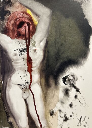 David And The Philistine (from Biblia Sacra) par Salvador Dalí, Édition en vente sur Singulart