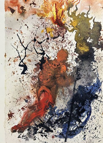 The Bush That Was Not Burnt (from Biblia Sacra) van Salvador Dalí, Afdruk te koop op Singulart