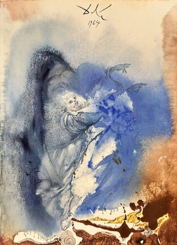 The Creation Of Earthly and Sea Animals (from Biblia Sacra) di Salvador Dalí, Stampa in vendita su Singulart