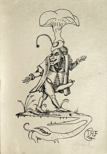 Untitled from ""Les Songes Drolatiques de Pantagruel"" par Salvador Dalí, Édition en vente sur Singulart