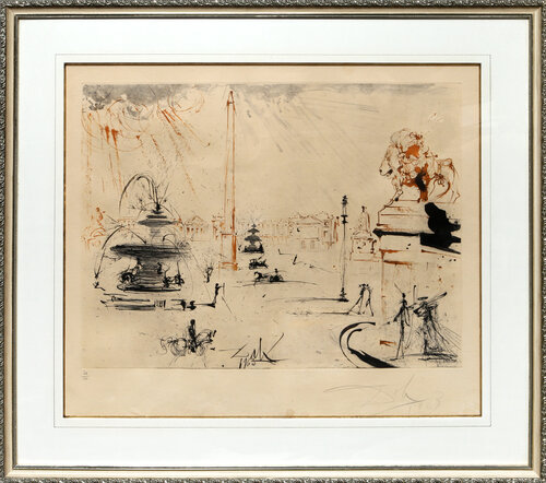 Place de la Concorde par Salvador Dalí, Édition en vente sur Singulart