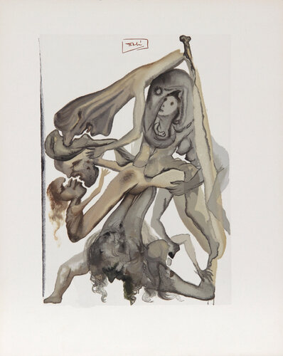 Inferno Canto 11 from the Divine Comedy par Salvador Dalí, Édition en vente sur Singulart