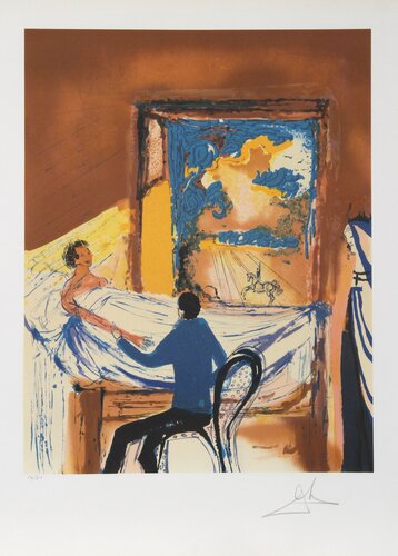 La lutte contre le mal (The Doctor) van Salvador Dalí, Afdruk te koop op Singulart