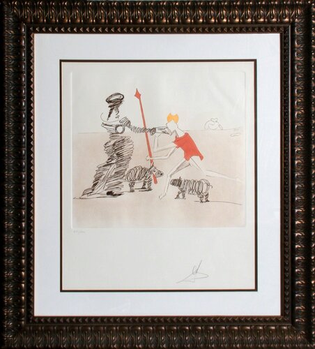 Pastorale from Historia de Don Quichotte de la Mancha par Salvador Dalí, Édition en vente sur Singulart