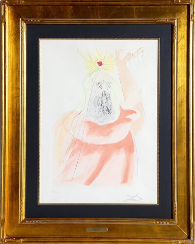 King David van Salvador Dalí, Afdruk te koop op Singulart