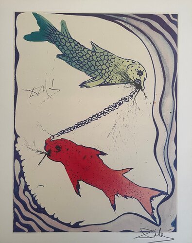 Pisces von Salvador Dalí, Druck kaufen auf Singulart