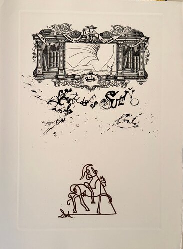 Frontispiece von Salvador Dalí, Druck kaufen auf Singulart