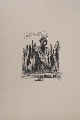 Tour pour Gala von Salvador Dalí, Druck kaufen auf Singulart