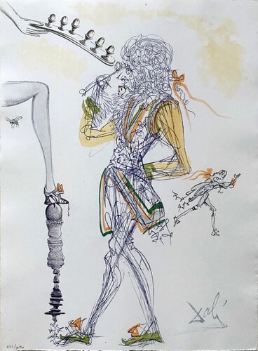 L'homme et les six œufs par Salvador Dalí, Édition en vente sur Singulart