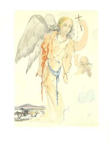 Angel with Cross par Salvador Dalí, Édition en vente sur Singulart