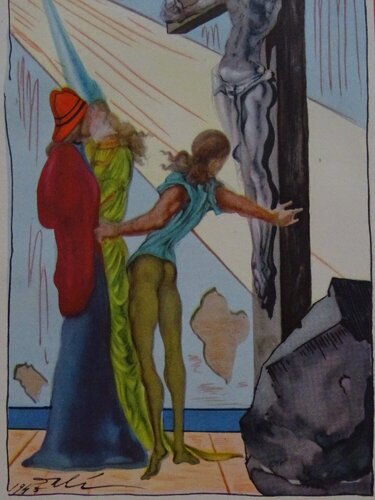 Cristo en la Cruz par Salvador Dalí, Édition en vente sur Singulart