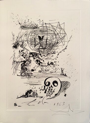 A Study for a Second Dream by Salvador Dalí, Print for Sale on Singulart