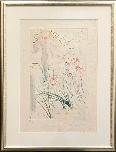 The Beloved Feeds Among The Lilies by Salvador Dalí, Print for Sale on Singulart