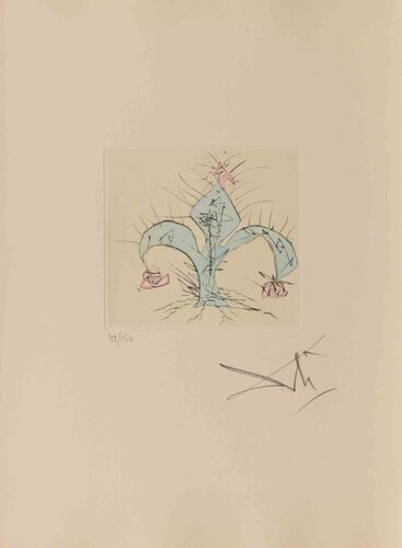 Fleur en Lys by Salvador Dalí, Print for Sale on Singulart