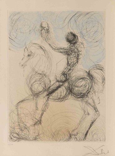  Cavalier et sa Mort (Knight and Death) par Salvador Dalí, Édition en vente sur Singulart