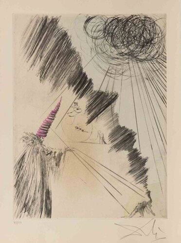 Femme au Clown par Salvador Dalí, Édition en vente sur Singulart