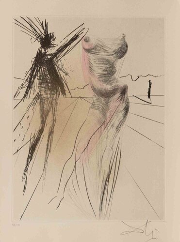 Le Buste  van Salvador Dalí, Afdruk te koop op Singulart