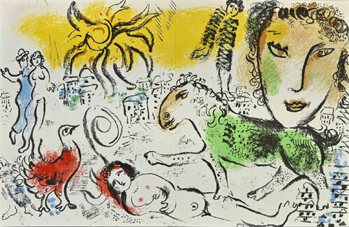 Homecoming (The Green Horse) by Salvador Dalí, 인쇄 for Sale on Singulart