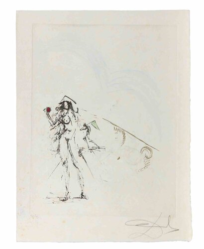  Le Pêcheur (The Angler) van Salvador Dalí, Afdruk te koop op Singulart