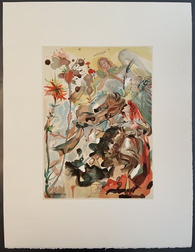 Divine Comedie Paradis Canto 25 by Salvador Dalí, Print for Sale on Singulart