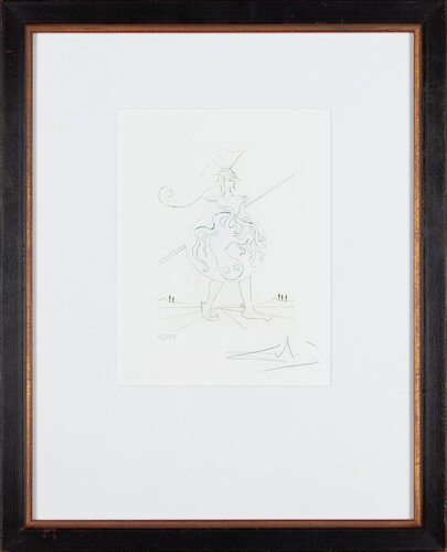 Henry V from Much Ado about Shakespeare di Salvador Dalí, Opera su carta in vendita su Singulart