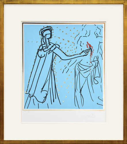 Thomas (Lancelot Healing Sir Urre) van Salvador Dalí, Afdruk te koop op Singulart