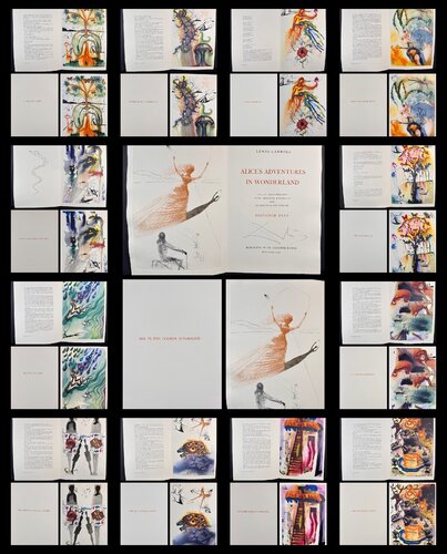 Alice in Wonderland Complete Suite par Salvador Dalí, Édition en vente sur Singulart
