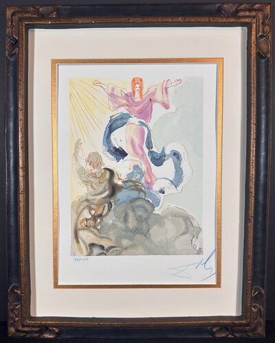 Divine Comedy Heaven Canto 3 by Salvador Dalí, 인쇄 for Sale on Singulart