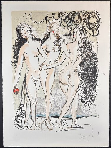 The Three Graces par Salvador Dalí, Édition en vente sur Singulart