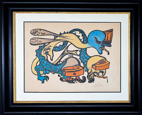 Idra a tre teste (Three-headed Hydra) van Salvador Dalí, Afdruk te koop op Singulart