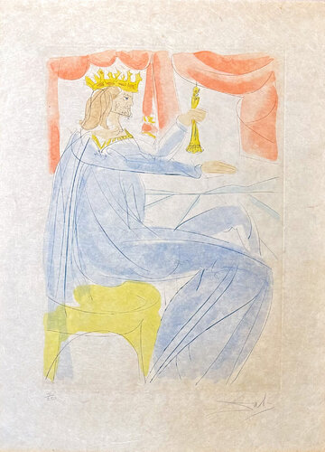King Solomon by Salvador Dalí, Print for Sale on Singulart