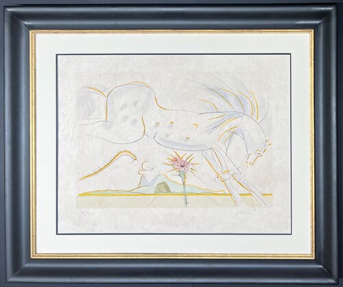 The Horse and the Wolf di Salvador Dalí, Opera su carta in vendita su Singulart
