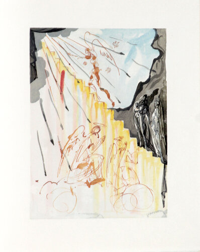 The Celestial Staircase van Salvador Dalí, Afdruk te koop op Singulart