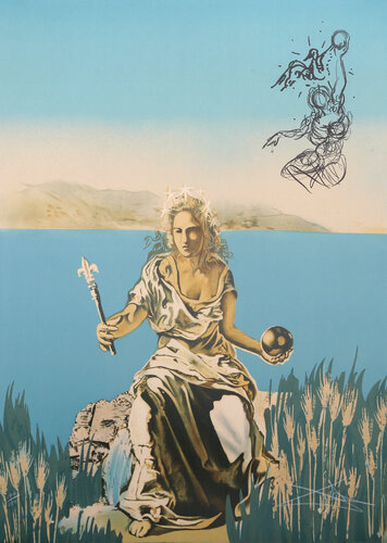 The Coronation of Gala (The Empress) par Salvador Dalí, Édition en vente sur Singulart