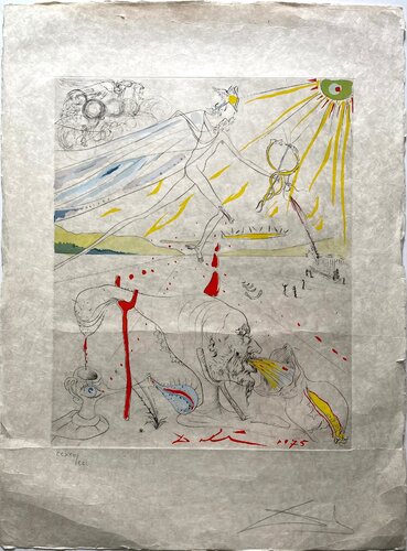 L'alchimiste par Salvador Dalí, Édition en vente sur Singulart