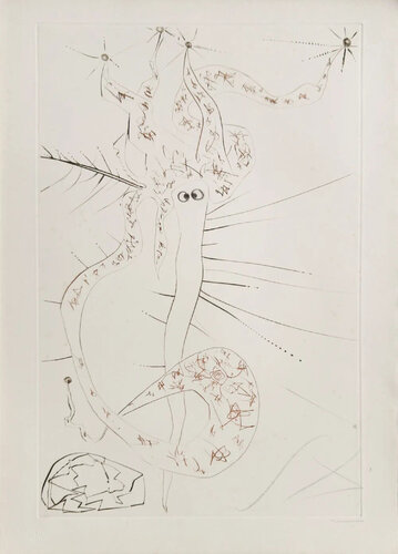 Tristan & Iseult - Tristan le Fou by Salvador Dalí, Print for Sale on Singulart