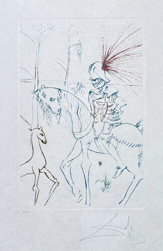 La gué du sang de Salvador Dalí, Impresión a la venta en Singulart